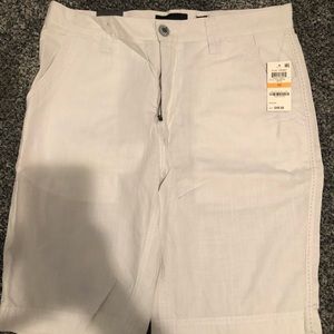 Men’s white shorts